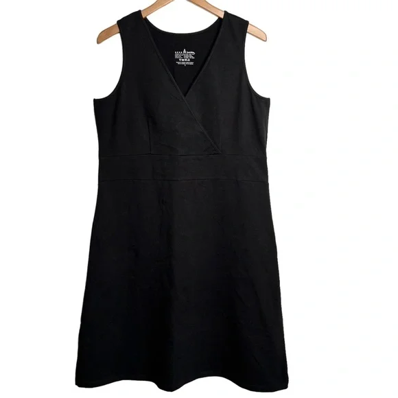 neon buddha dress Neon Buddha All Lined Up Dress Women's Size XL Sleeveless Shift Layered  Cotton